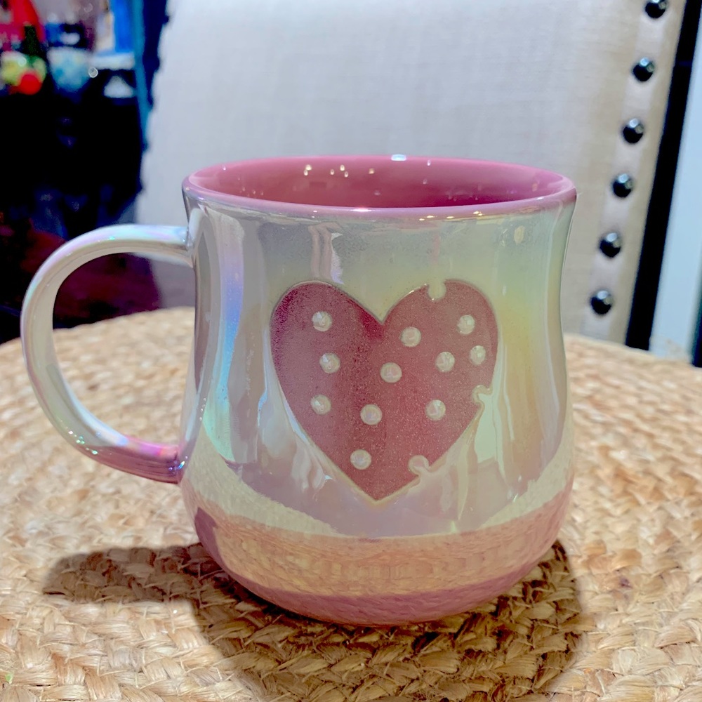 Iridescent Valentine’s Heart Mug